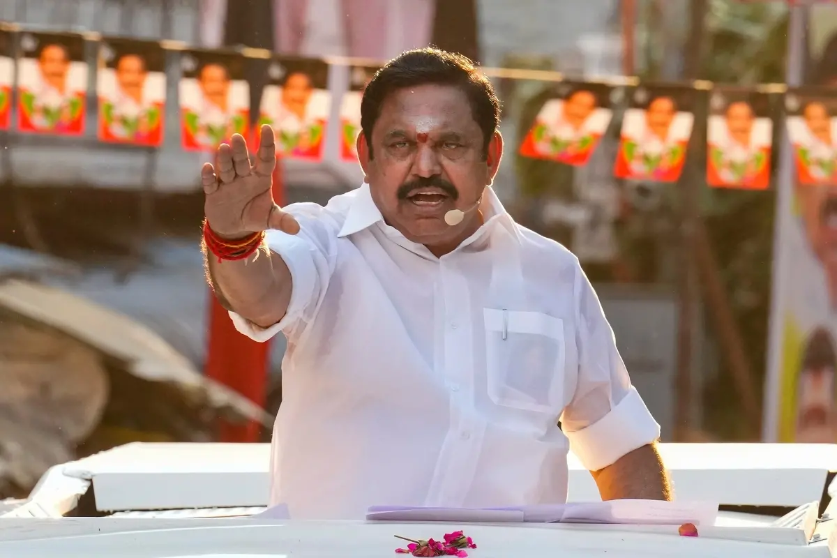 Former Leader of Opposition in the Tamil Nadu Assembly and AIADMK chief Edappadi K Palaniswami.| Photo: PTI