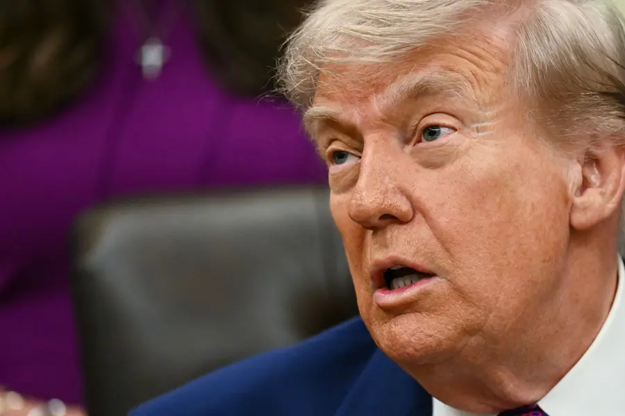 US President Donald Trump