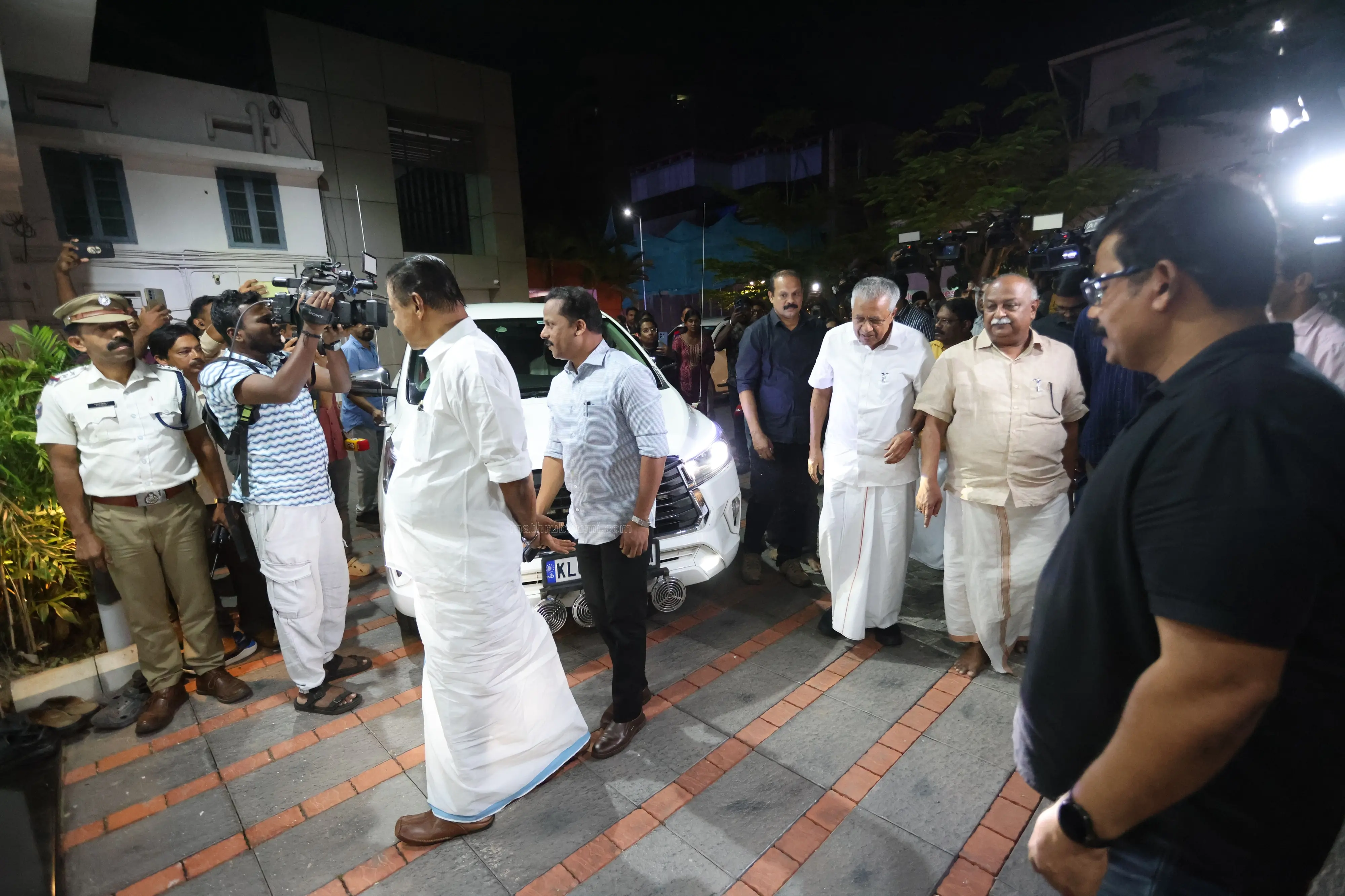 After stepping down from the post of Chief Minister, Pinarayi Vijayan has moved to a rented house near Bakery Junction. | Photo: S. Sreekesh