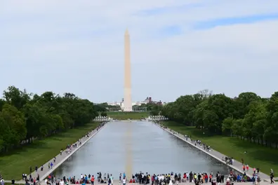 Why Trump’s ‘American flag blue’ Lincoln Memorial Reflecting Pool makeover sparked lawsuit from NGO?
