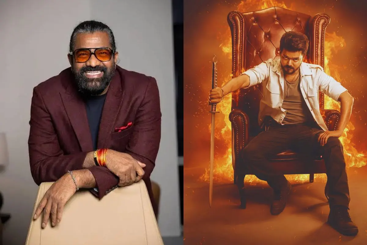 Venkat K Narayana, Vijay from 'Jana Nayagan' | Photo: X