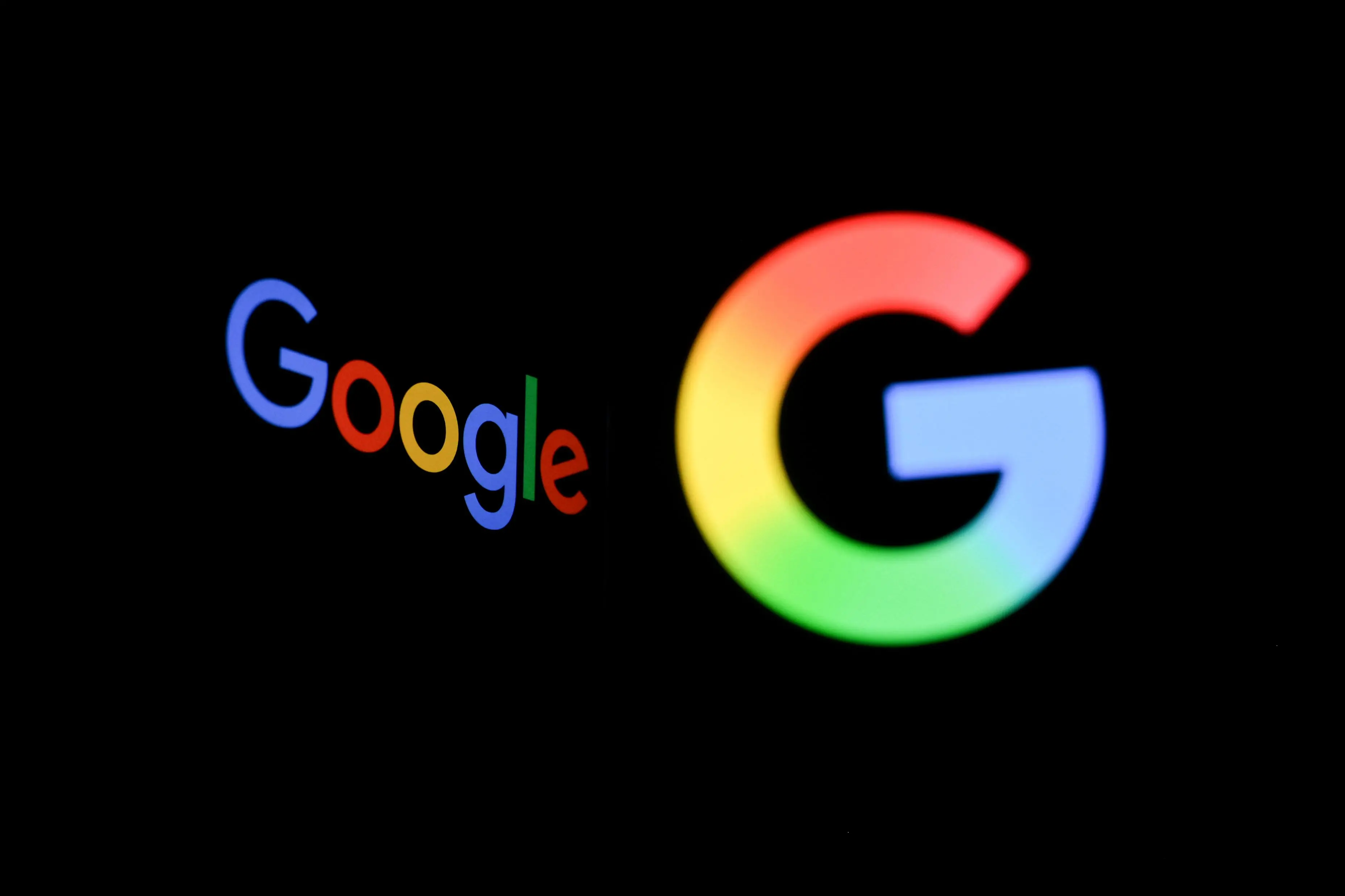 Google logo | File photo: AFP