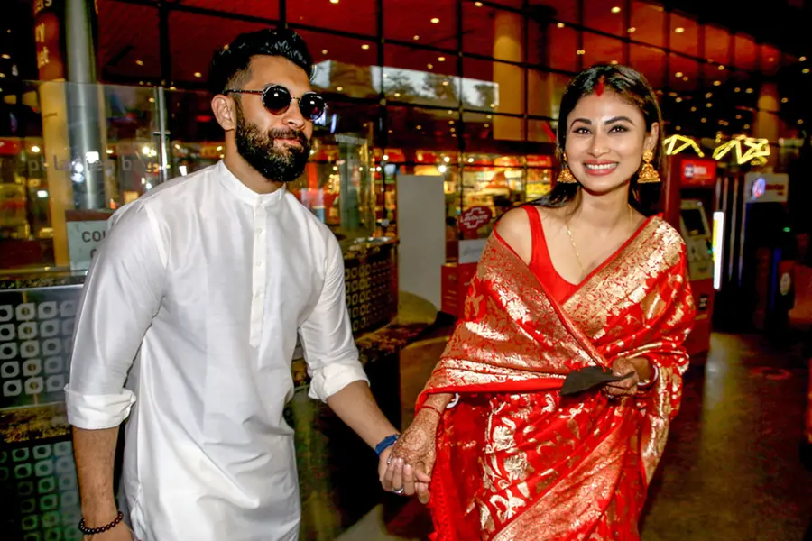 Mouni Roy and Suraj Nambiar unfollow each other on Instagram as separation rumors grow