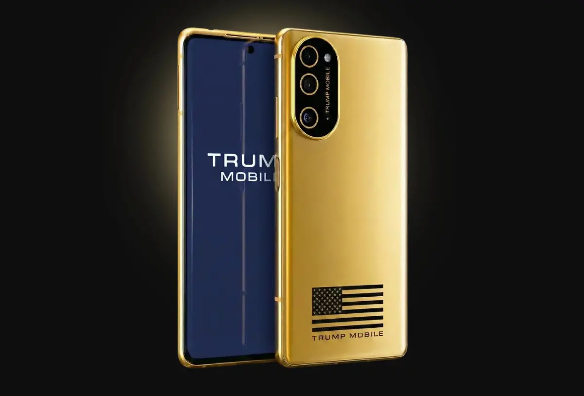 ട്രംപ് മൊബൈലിന്റെ ആദ്യ ഫോണായ ടി1 | Photo: Trump Mobile