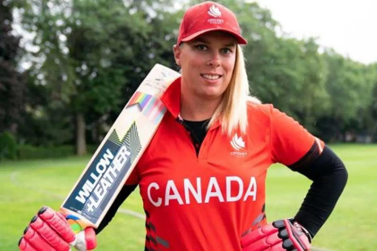 Danielle McGahey Ribeiro, the world's first transgender international cricketer, is now training in Brazil with hopes of continuing her career in men's cricket after the ICC ban.