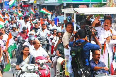 Celebrations erupt across Kerala as Satheesan selected Kerala Chief Minister