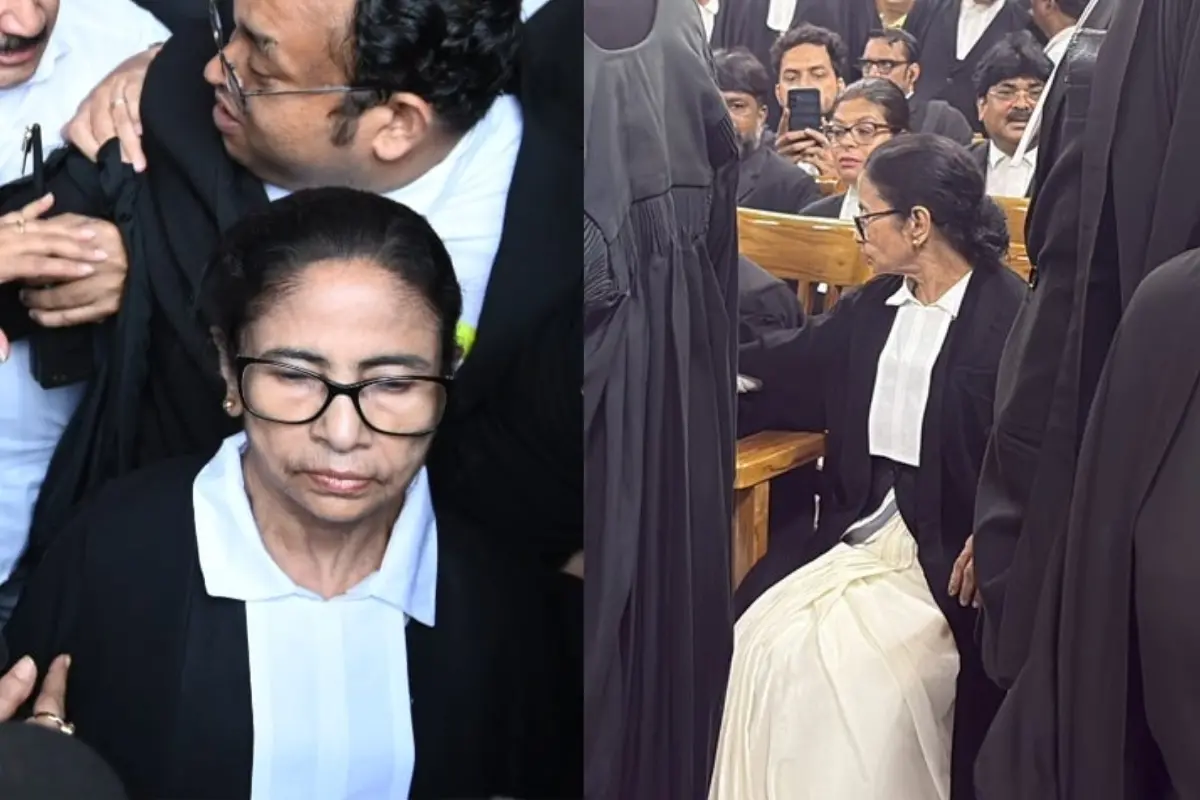 Former West Bengal Chief Minister Mamata Banerjee in Calcutta High Court.| Photo: ANI