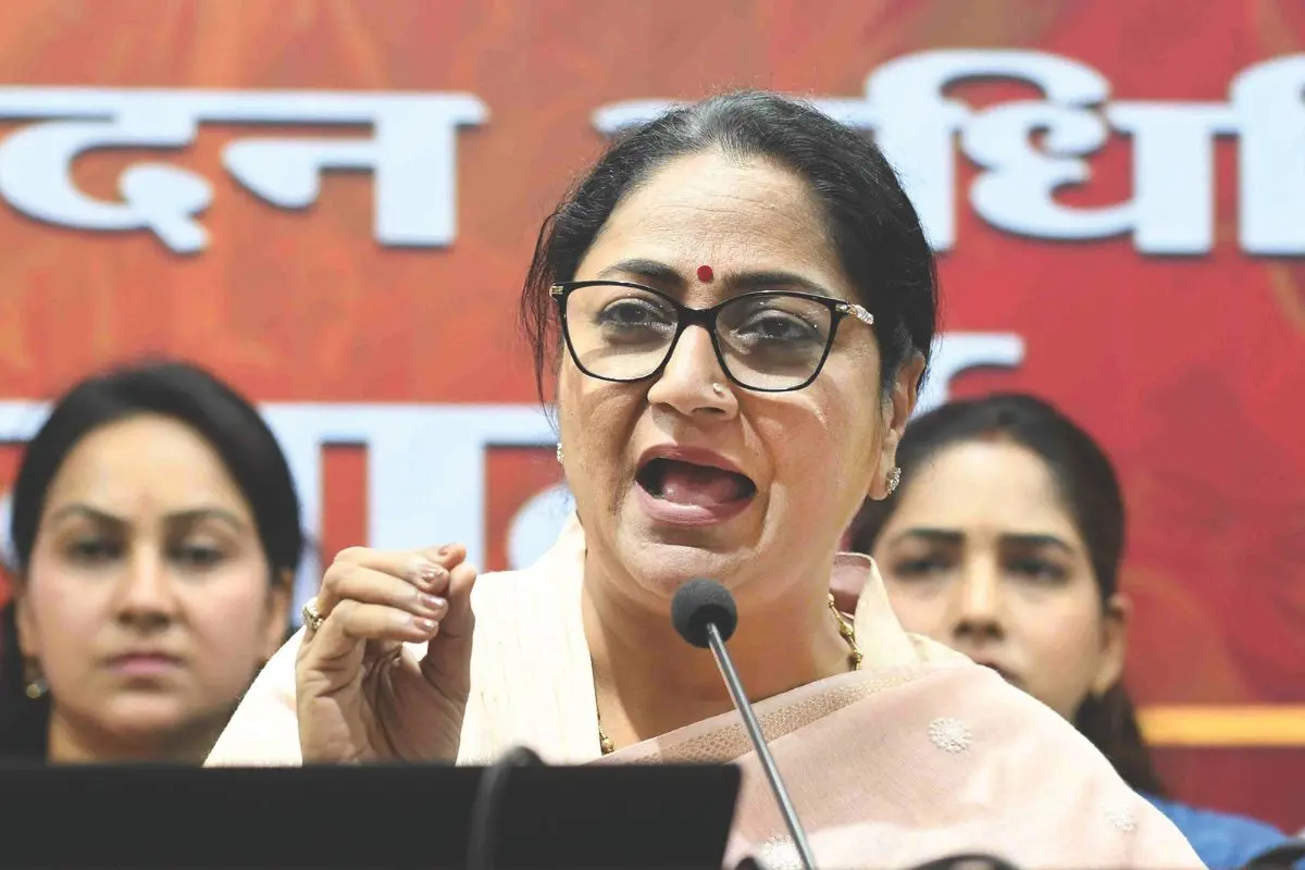 Delhi Chief Minister Rekha Gupta.