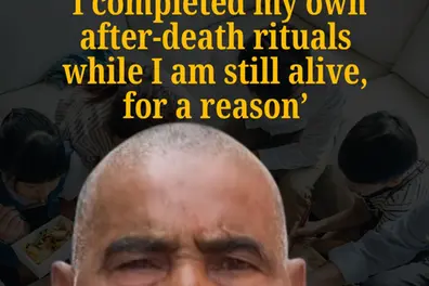Madhya Pradesh farmer performs his OWN funeral rituals while alive