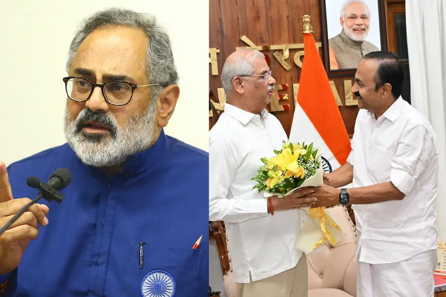 Rajeev Chandrasekhar, VD Satheesan
