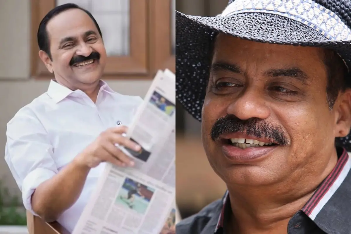 വി.ഡി. സതീശൻ, സത്യൻ അന്തിക്കാട് | Photo: Facebook/ Sathyan Anthikad