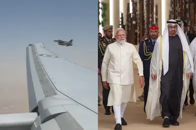 ‘An honour for the people of India’: PM Modi thanks UAE President for F-16 escort | WATCH