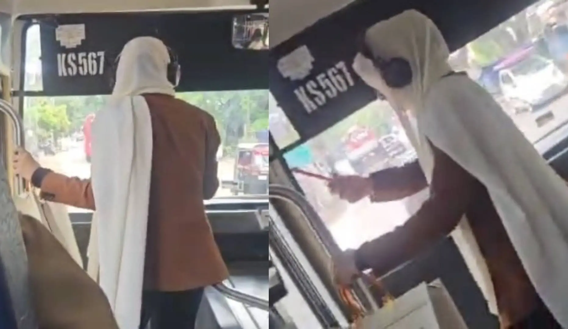 ബസിൽനിന്നുള്ള ദൃശ്യം