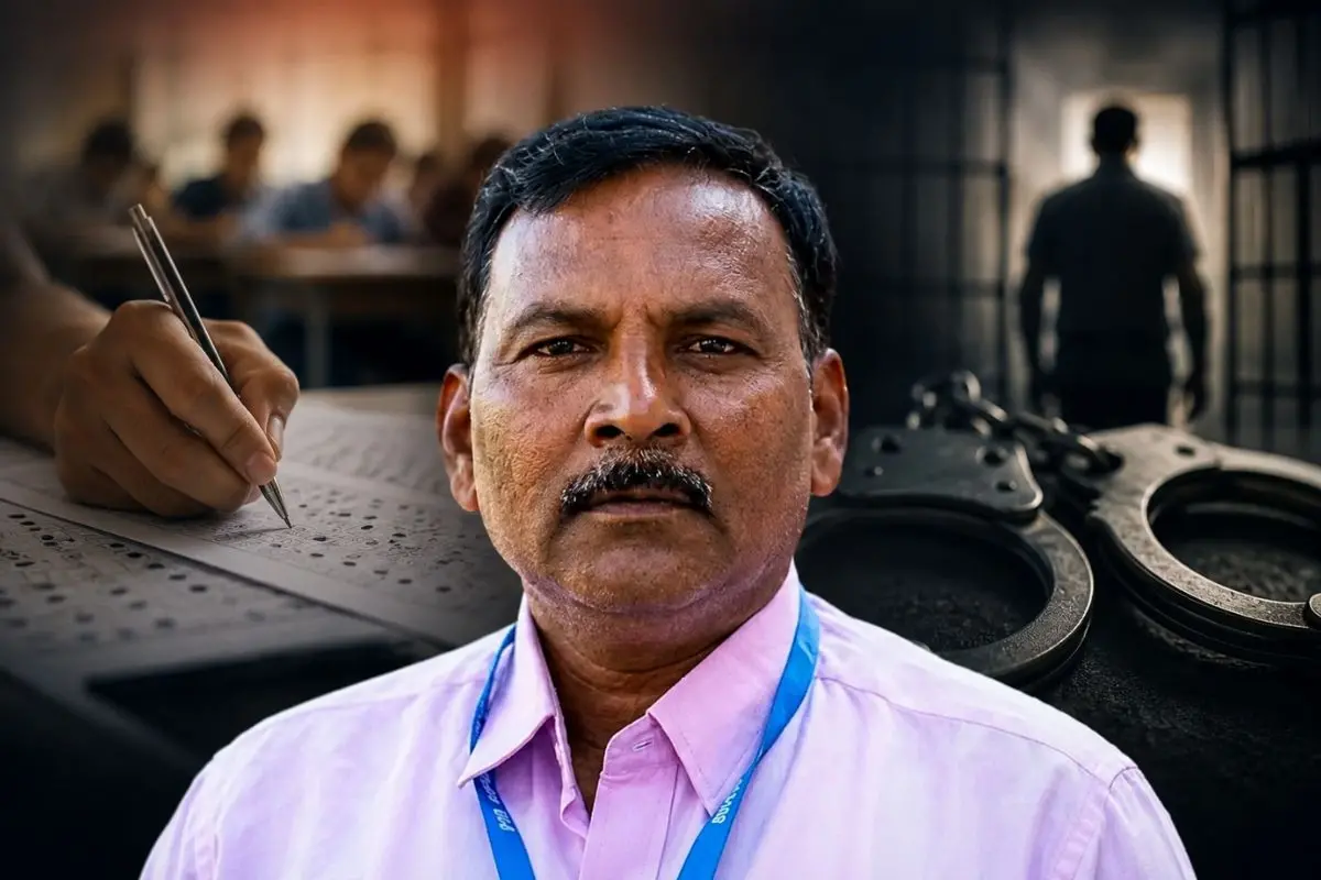 PV Kulkarni, the retired Pune-based Chemistry professor arrested in the NEET-UG 2026 paper leak case.