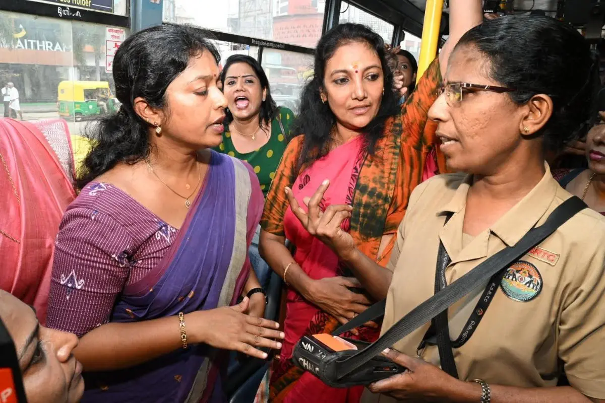 Visual from protest