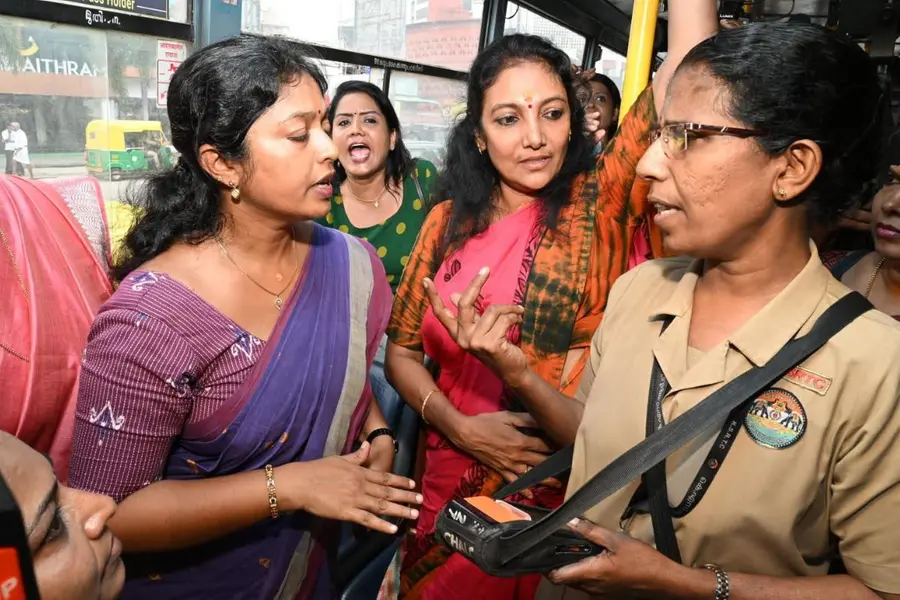 Free travel: BJP women’s wing protest over UDF promise backfires in Kerala, leaders raise objections
