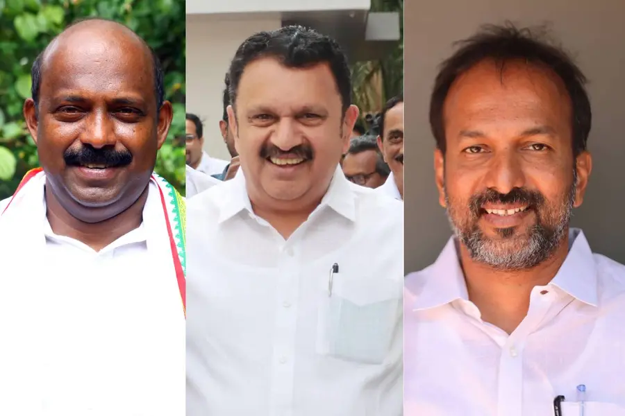 എം. ലിജു, കെ. മുരളീധരന്, പി.സി. വിഷ്ണുനാഥ്