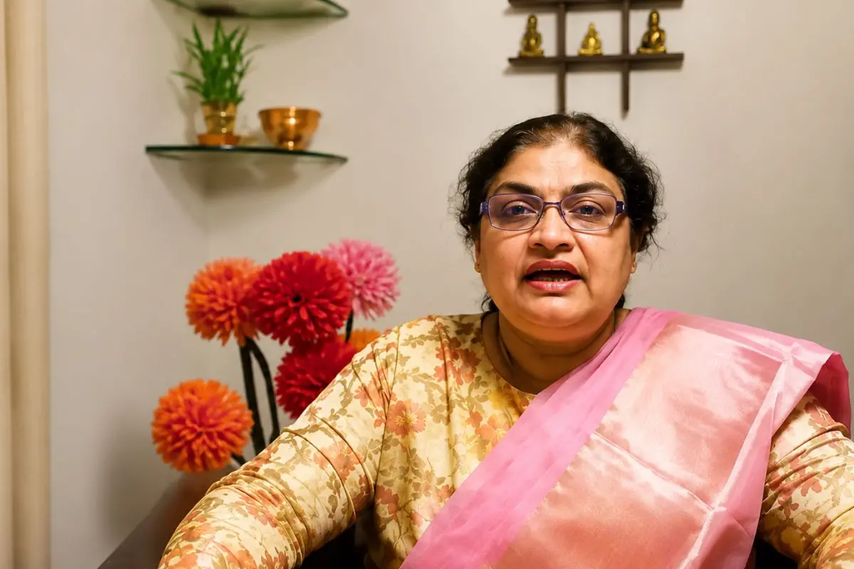 Manisha Mandhare, the Pune-based Botany professor arrested in the NEET-UG 2026 paper leak case.