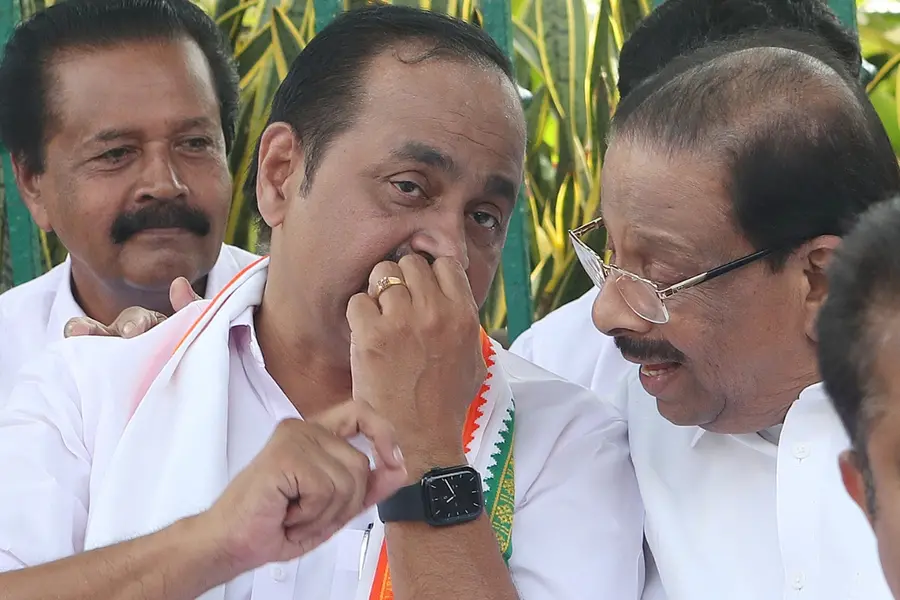 V.D.SATHEESHAN AND K SUDHAKARAN