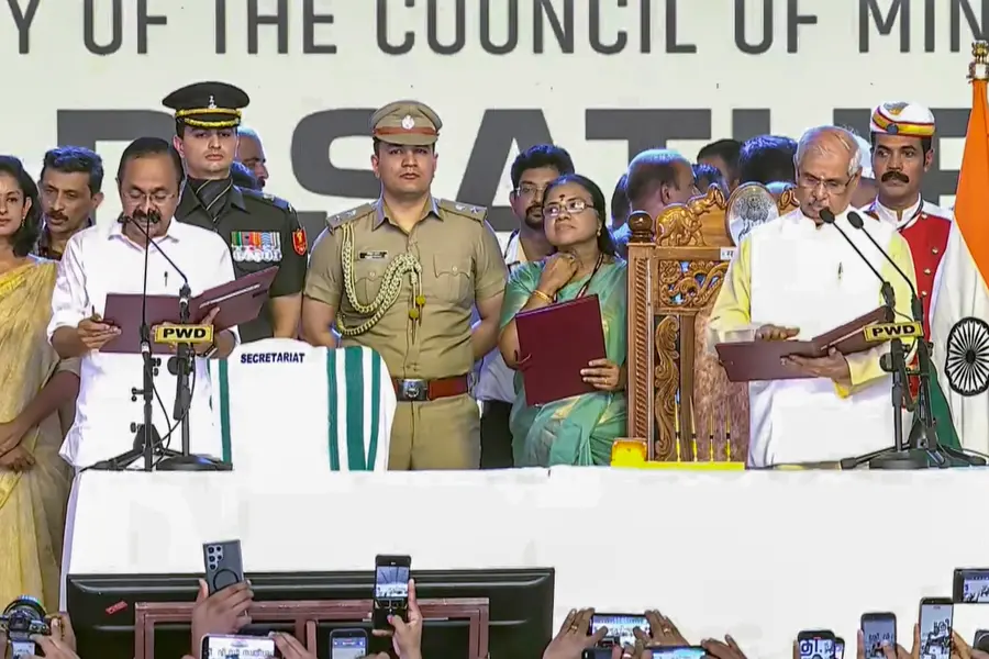 UDF govt is back: VD Satheesan sworn in as Kerala Chief Minister; ministers take oath