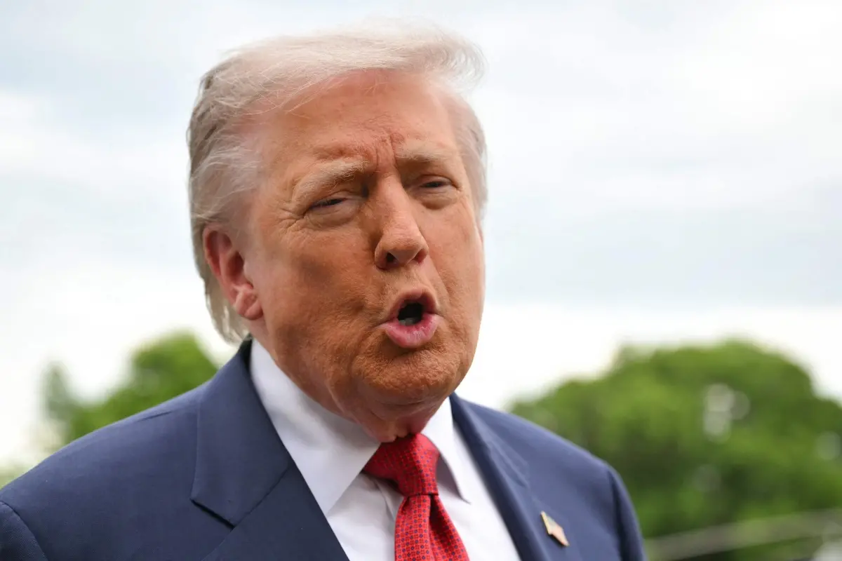 US President Donald Trump.| Photo: AFP