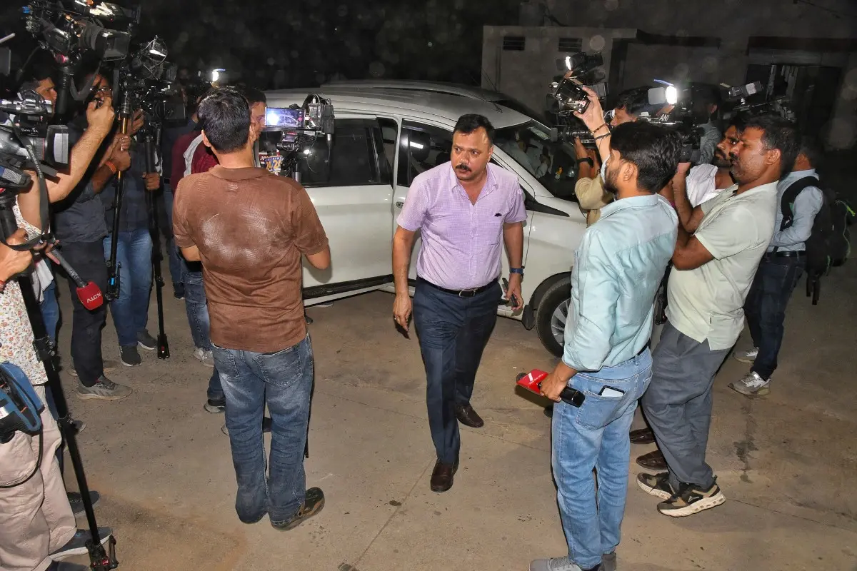 CBI team arrives at the Special Operations Group headquarters in connection with the alleged NEET-UG 2026 paper leak case investigation | Photo: PTI