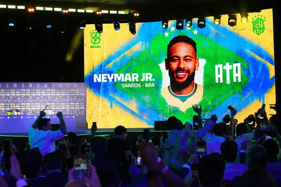 Brazil Football Team Neymar