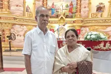 ആദ്യം സമ്മതം മൂളിയില്ല, ഒന്നരവർഷത്തിന് ശേഷം മനസമ്മതം; ജീവിതസായാഹ്നത്തിൽ കൈകോർത്ത് തോമസും ലീലാമ്മയും