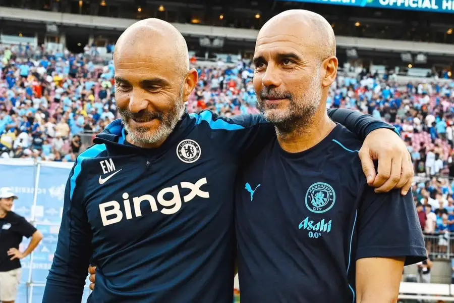 Enzo Maresca Pep Guardiola