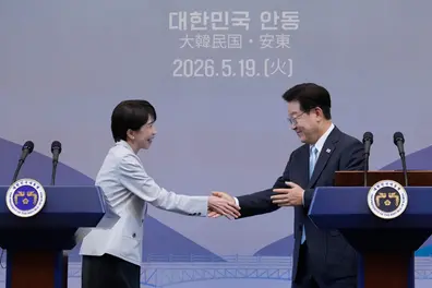 South Korea’s Lee Jae-myung and Japan PM Takaichi hold landmark hometown summit