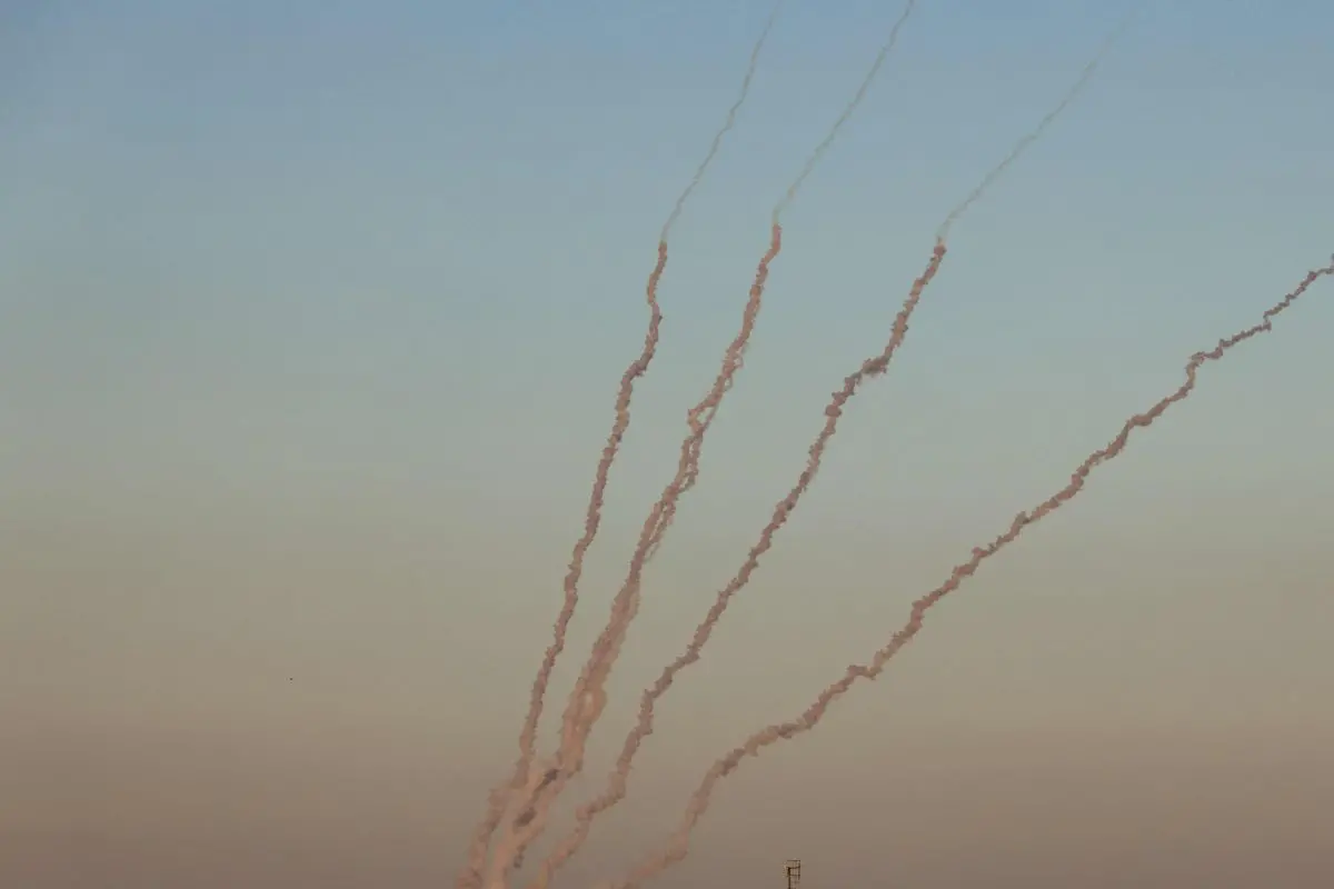 Rockets launched | Photo: AFP