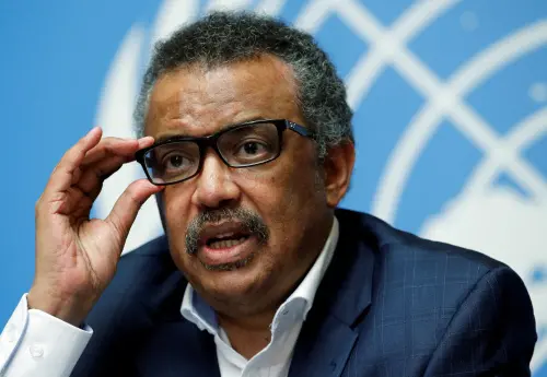 തെദ്രോസ് അദനോം ഗബ്രെയേസിസ് | Photo : Reuters