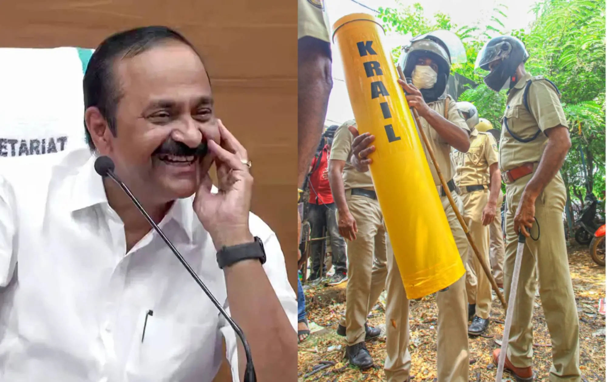 വി.ഡി. സതീശൻ, കെ. റെയിലിന് വേണ്ടി കുഴിച്ചിട്ട മഞ്ഞക്കുറ്റി