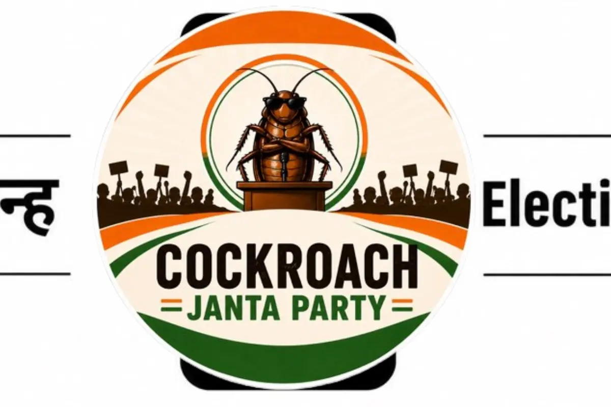 Logo of Cockroach Janta Party (CJP).| Photo: X