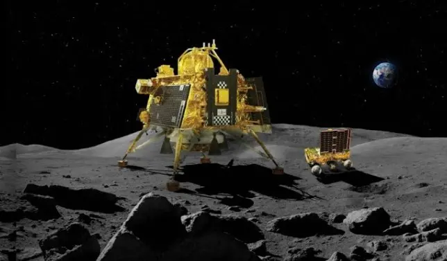 Vikram Lander & Pragyan Rover | Photo: ISRO