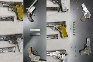 Bengal on alert! STF recovers 10 firearms, 150 bullets in massive crackdown