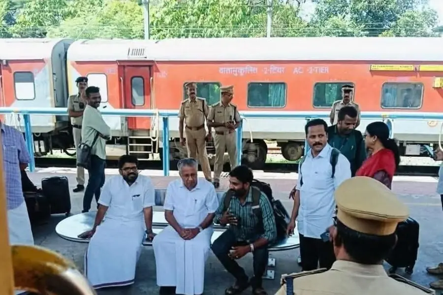 Black masks, democracy and changing times: Former Kerala CM’s photo sparks online debate