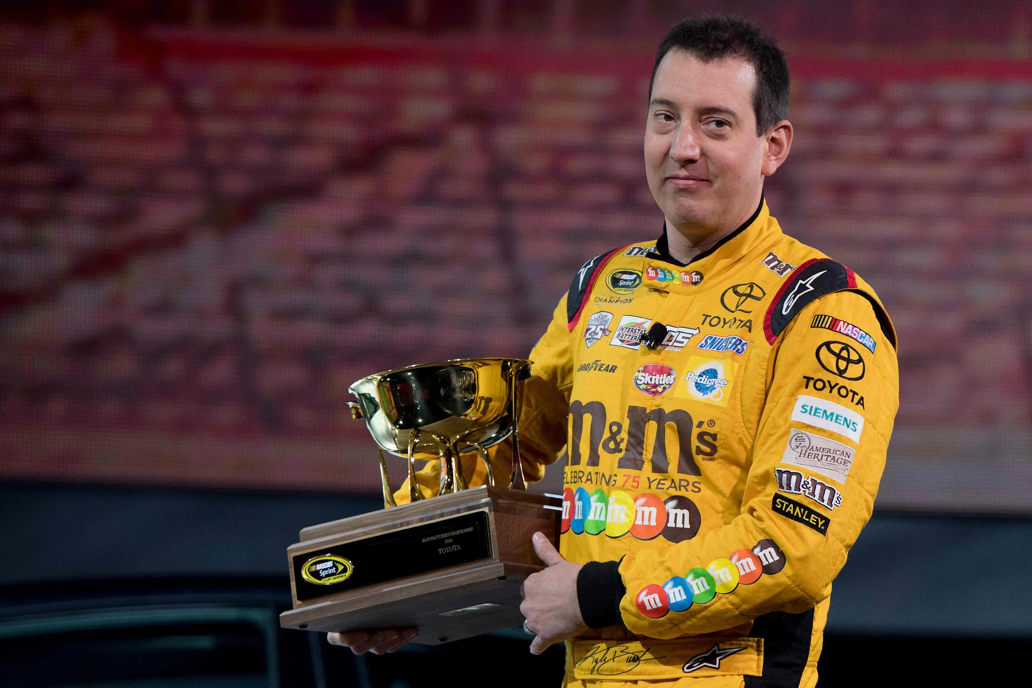 2015 NASCAR Sprint Cup Series Champion Kyle Busch | AFP