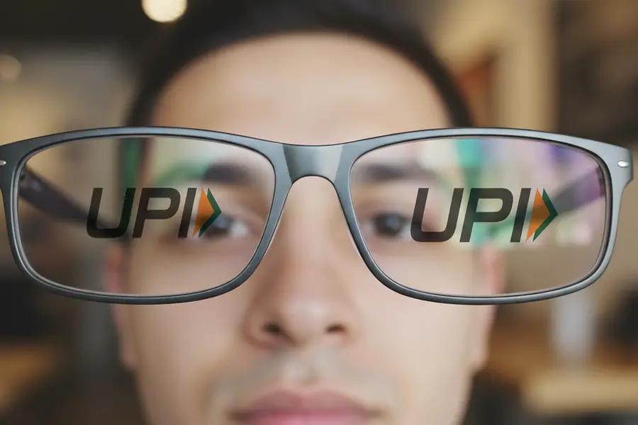 UPI on smartglass