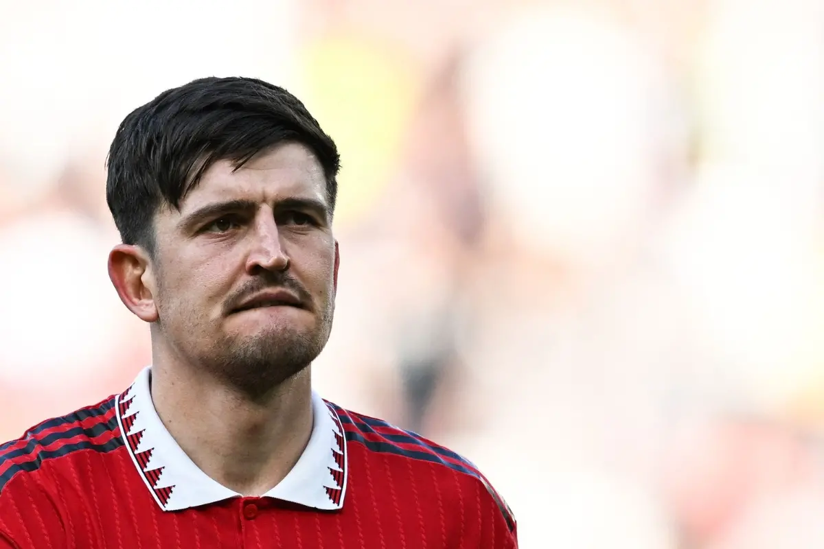 Manchester United's English defender Harry Maguire | Photo: AFP