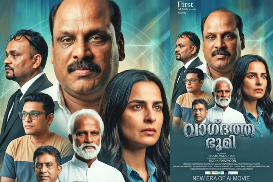 Indias First AI Arthouse Film Vagdathabhumi Created Without Cameras Ready For Release