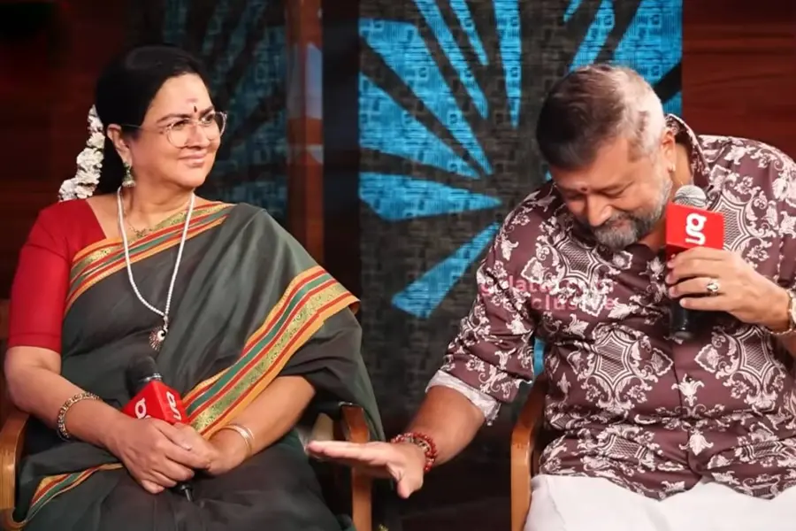Jayaram and Urvashi