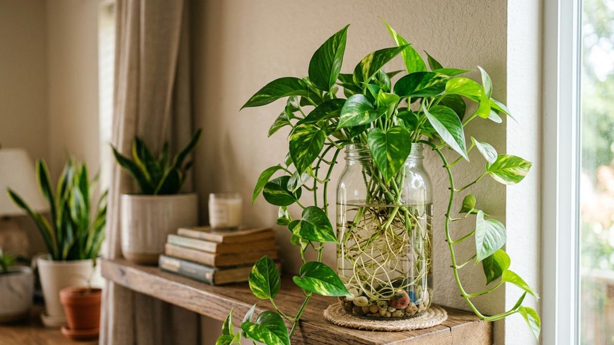 How to grow money plant in water at home: Beginner-friendly tips |  Mathrubhumi English