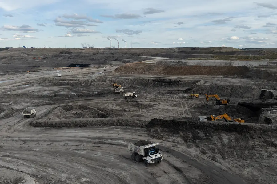 A coal mine in China