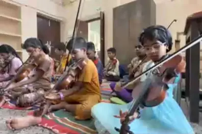 Puducherry summer camp helps children cut screen time through music and sports