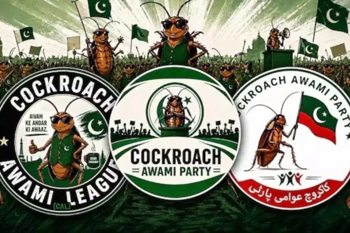 India's Viral Cockroach Janta Party Spreads to Pakistan as Satirical Political Accounts Explode Online | Mathrubhumi English