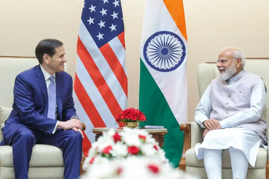 Marco Rubio, Narendra Modi