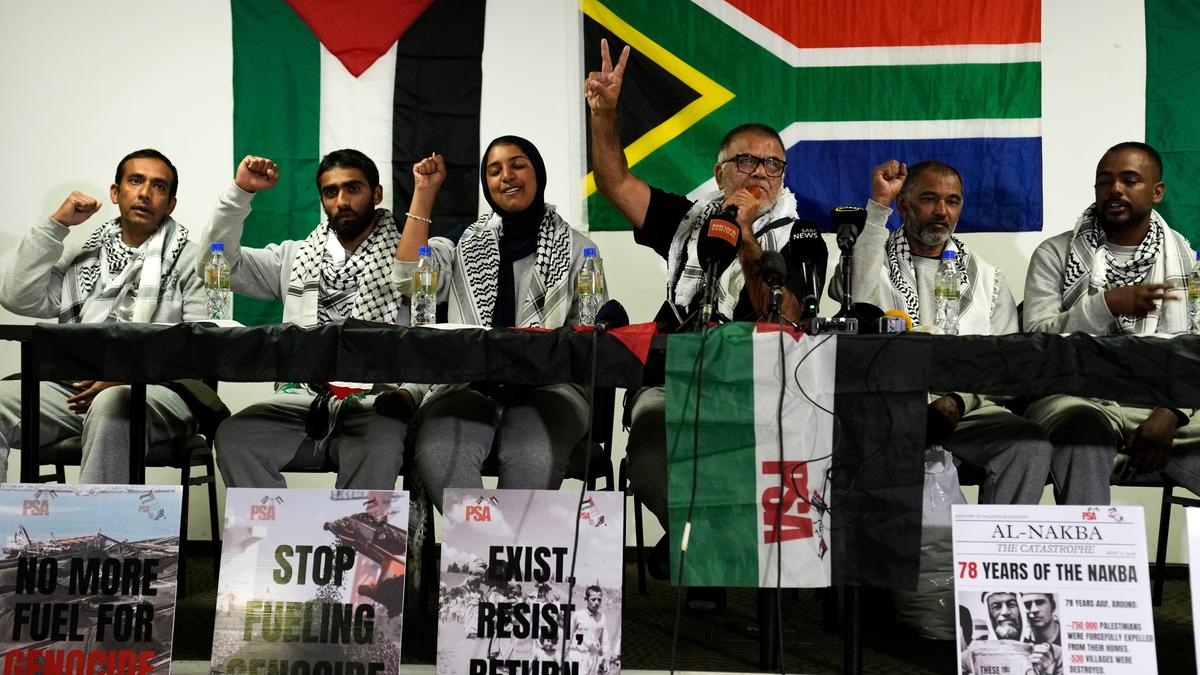 South African Gaza flotilla activists allege torture and electrocution in...