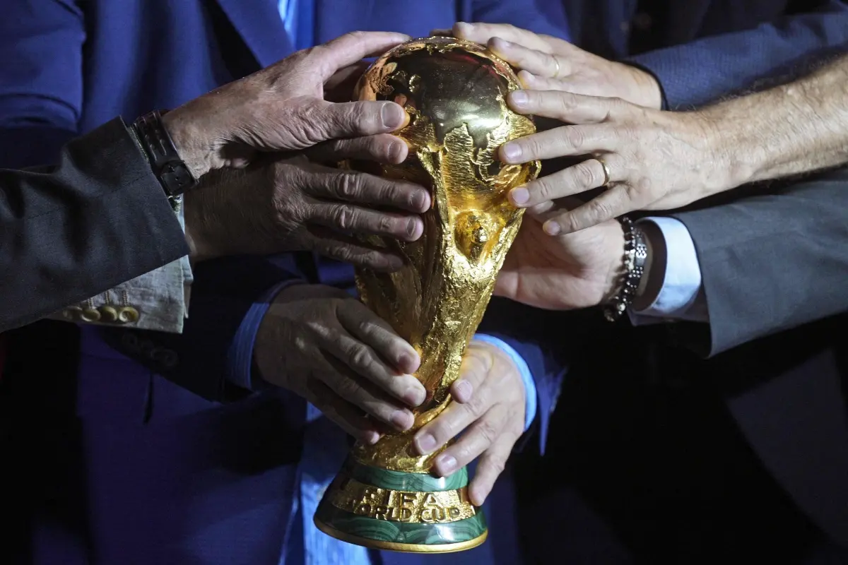 FIFA World Cup trophy | Photo: AFP