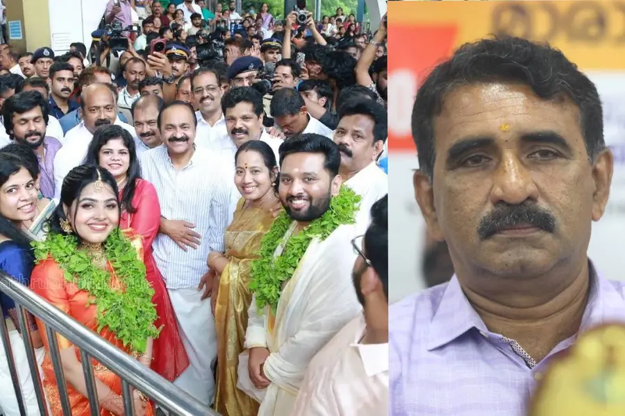മന്ത്രിയുടെ മകന്റെ വിവാഹത്തിന് ഗുരുവായൂരിൽ മുഖ്യമന്ത്രിയുടെ VIP ദർശനം; പരാതിയുമായി ബി. ഗോപാലകൃഷ്ണൻ